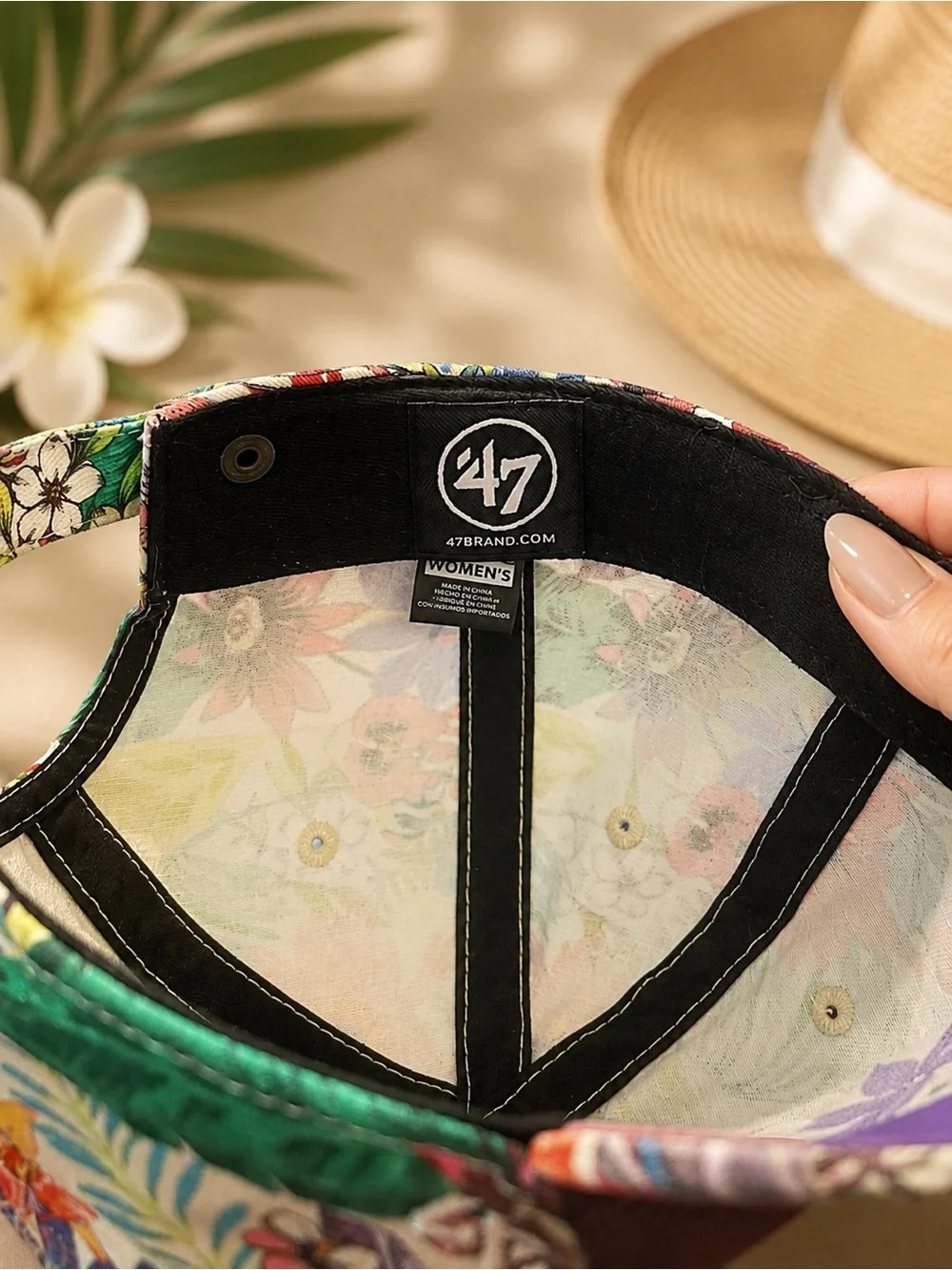 ’47 Brand Minnesota Vikings Floral Tropical Women’s Adjustable Hat